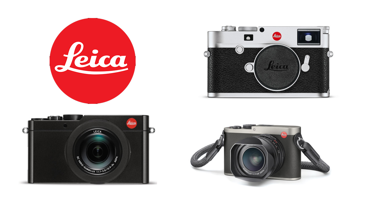 A collection of Leica cameras