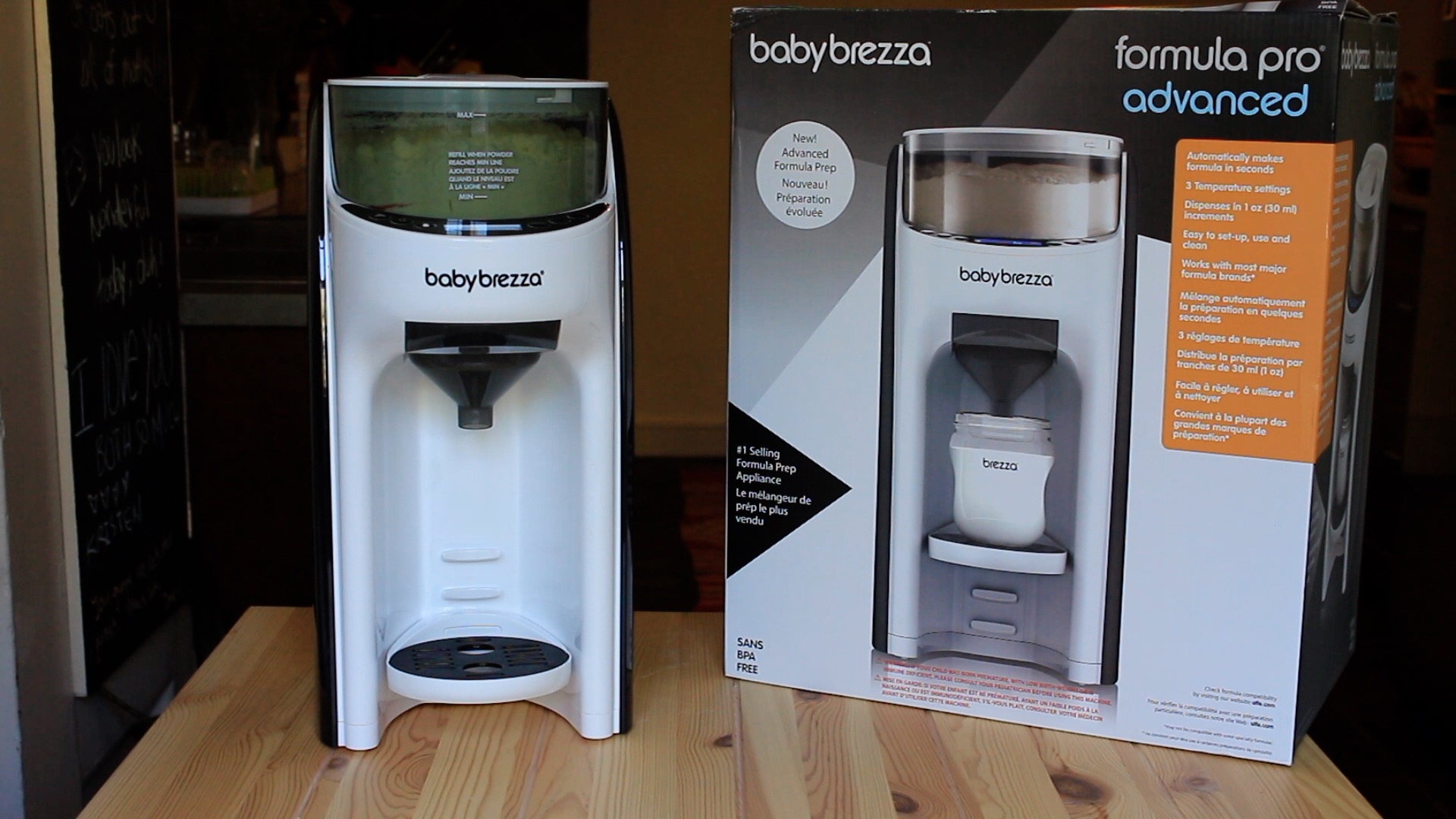 setting up baby brezza formula pro