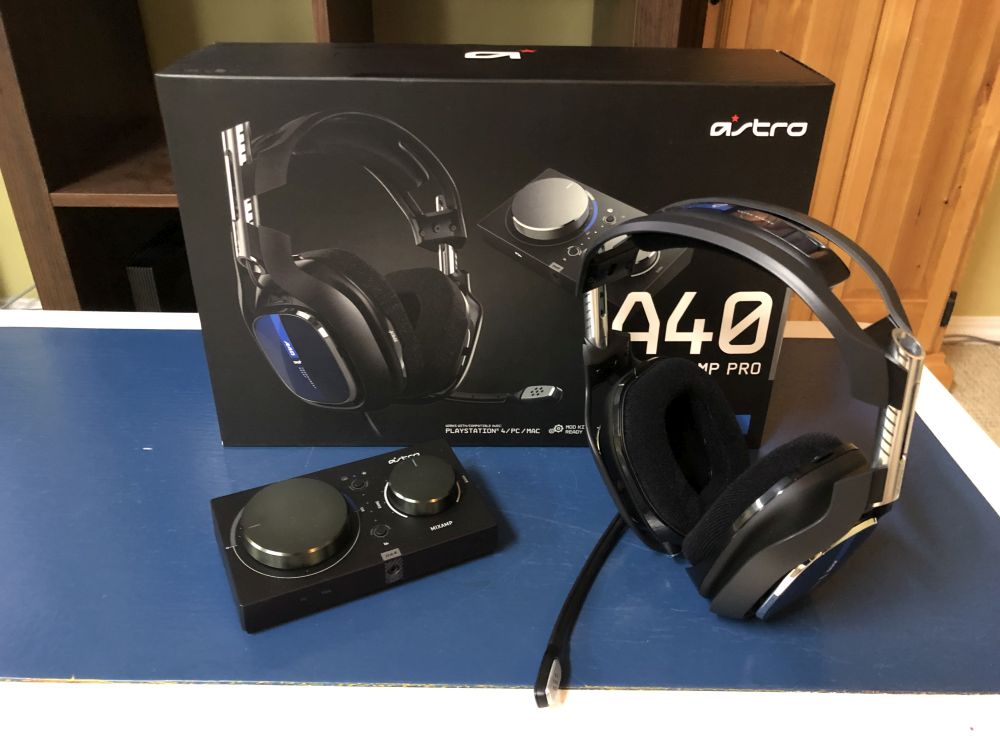 ASTRO A40 TR Gaming Headset + MixAmp Pro TR for PS4 review