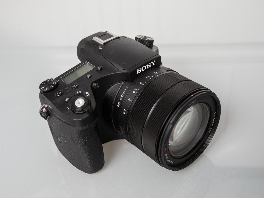 A photo of the new The new Sony RX10 IV compact camera