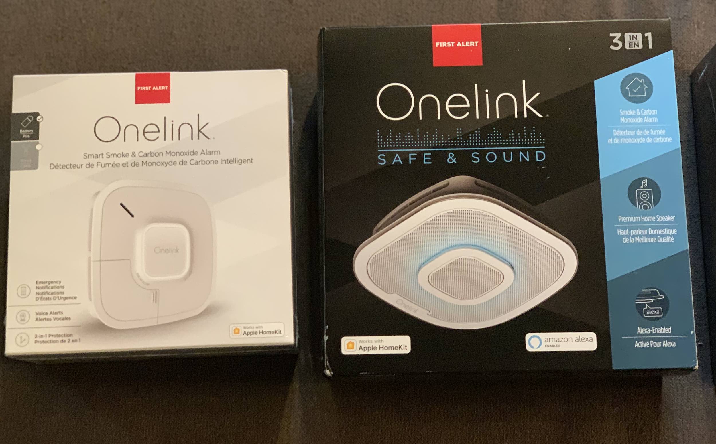 OneLink Safe and Sound smoke detectors