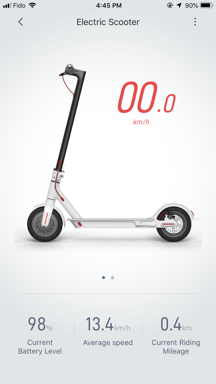 Mi Electric Scooter App