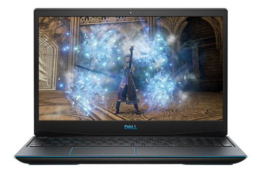 A photo of a Dell G3 gaming laptop