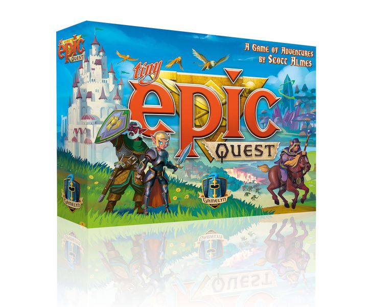 box shot of Tiny Epic Quest (new board games)