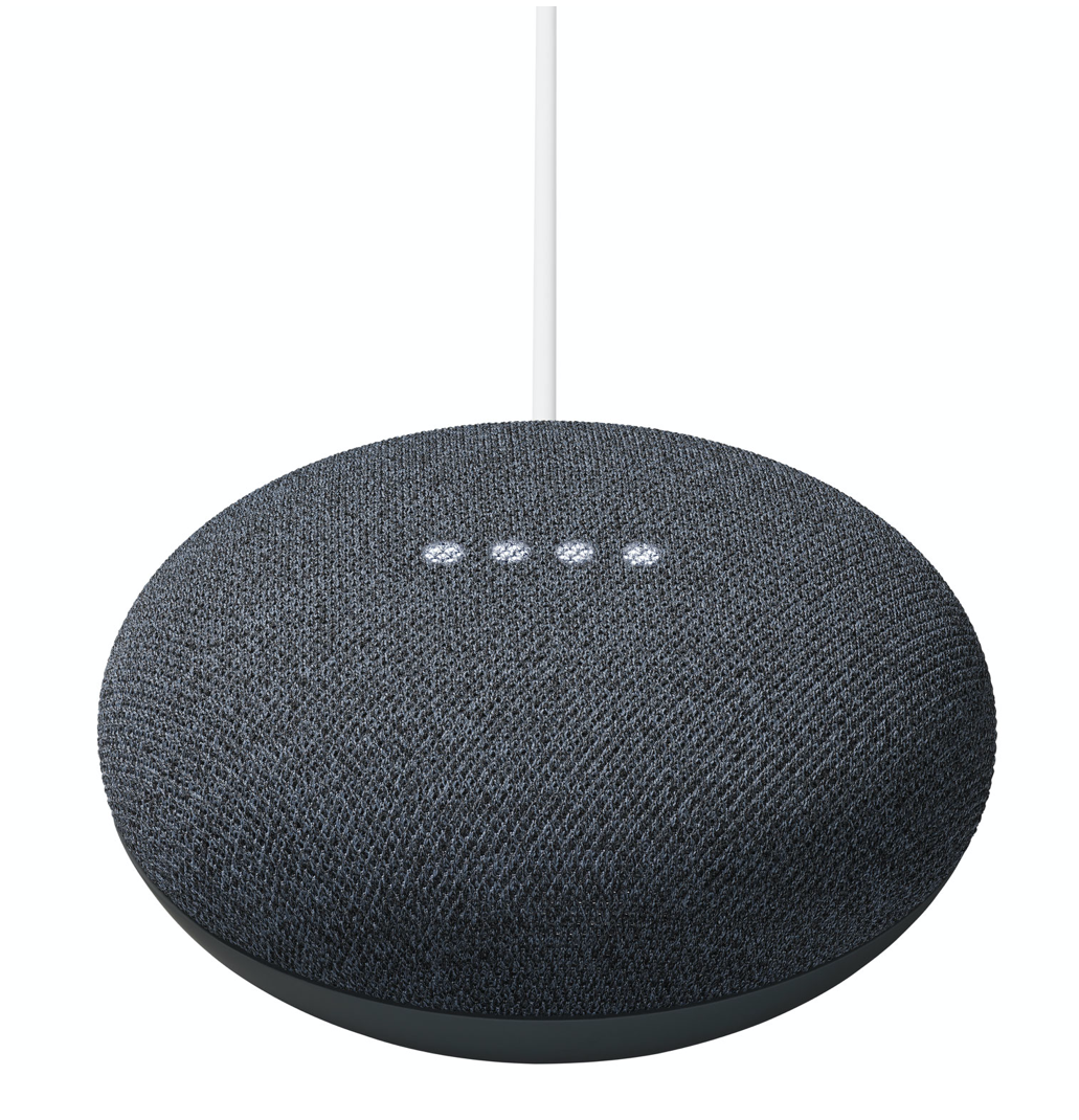 Google Nest Mini in charcoal black