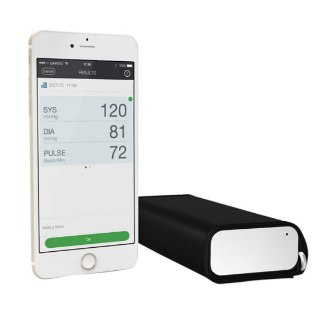 fitness gifts - qardioarm wireless blood pressure monitor