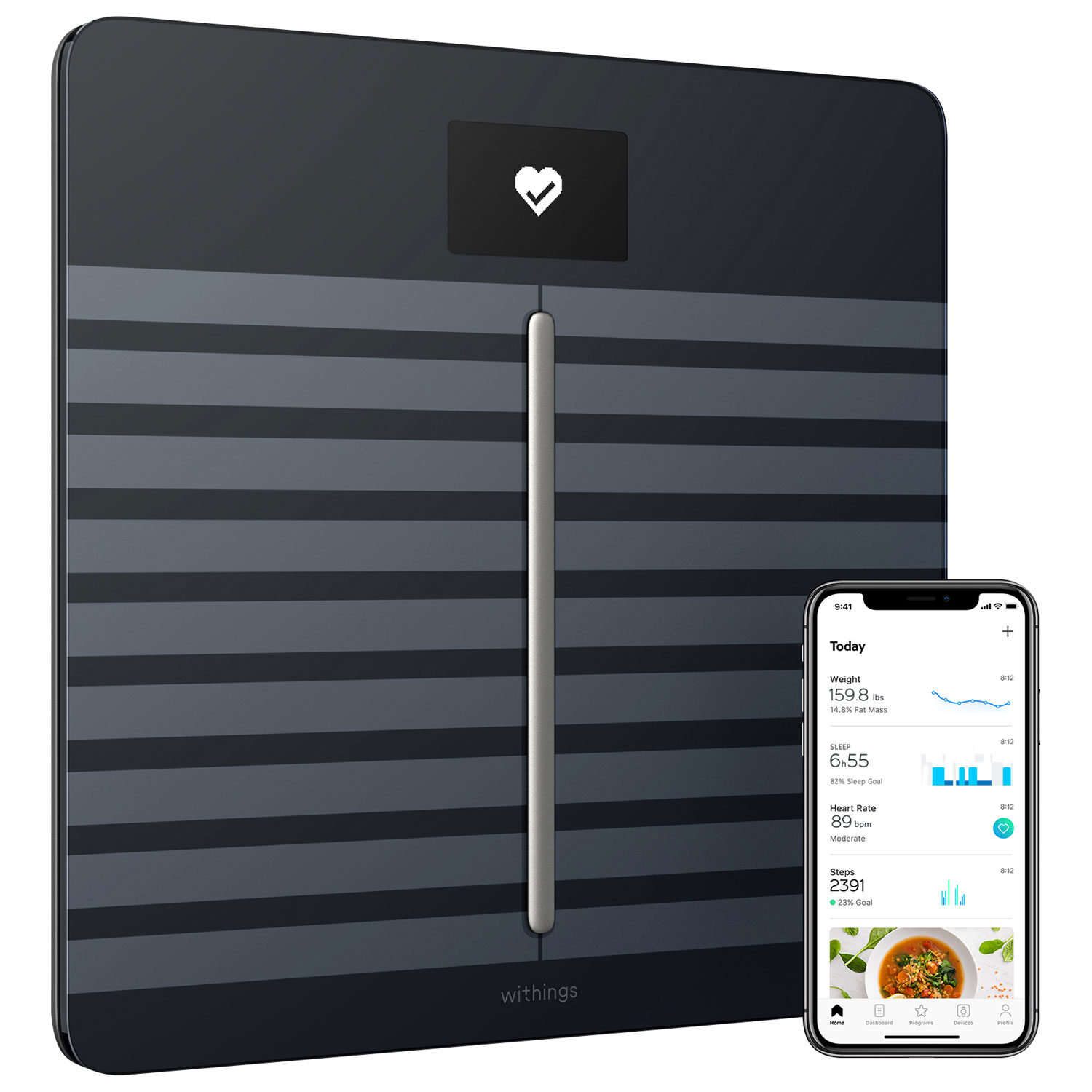 Withings smart scale with phone app