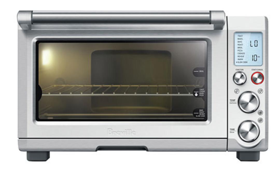 stainless steel LCD Display Breville Smart Oven Pro convection toaster oven