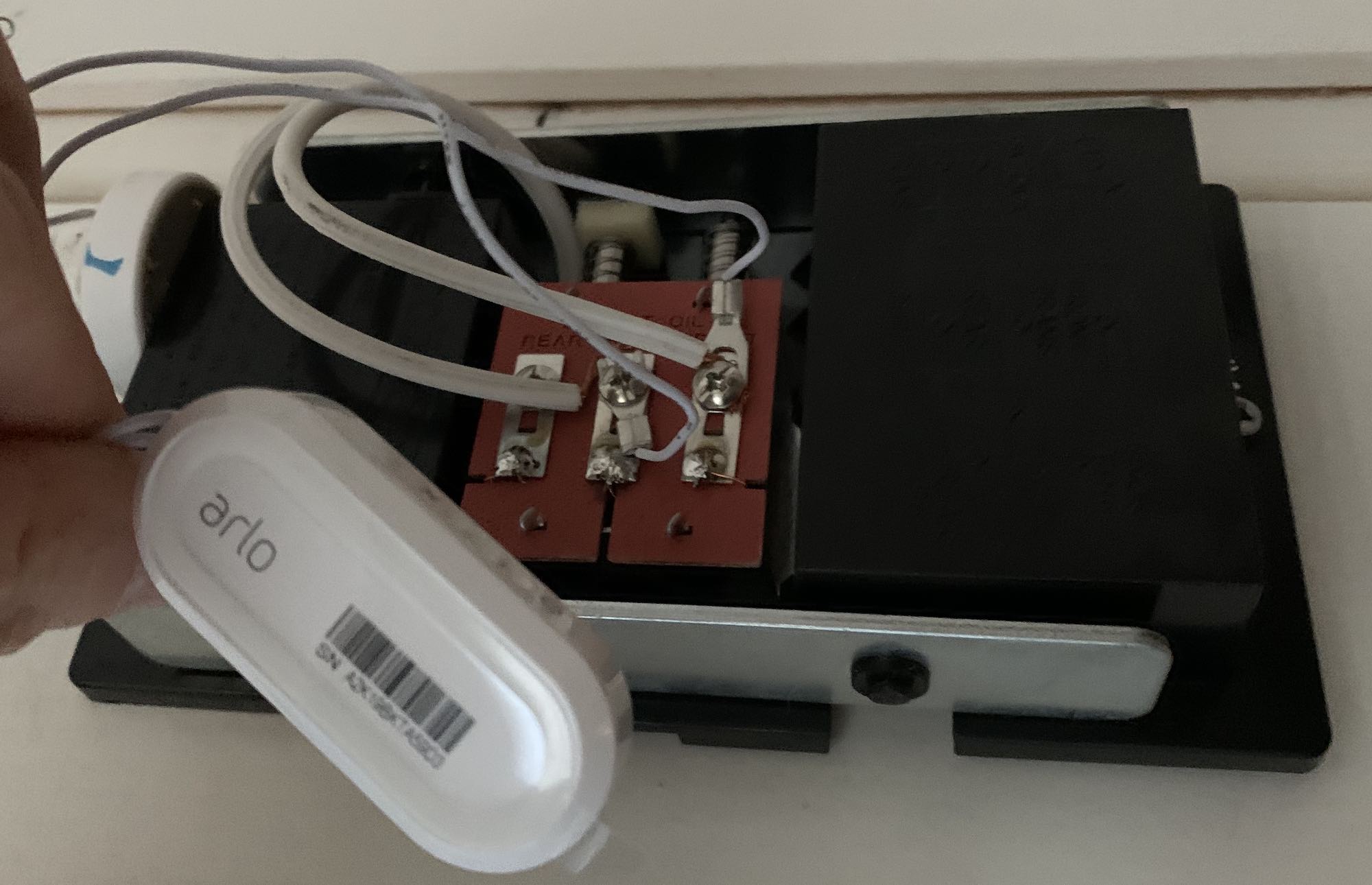 Installing Arlo Video Doorbell