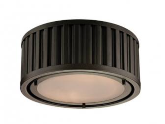 Elk Lighting Linden Manor 2 Light Flush Mount is essential in any room as they are usually t
