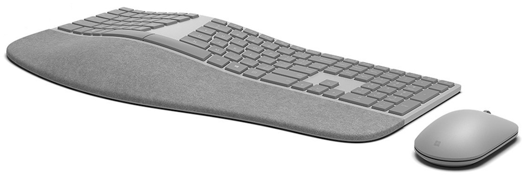 ergonomic keyboard and mouse