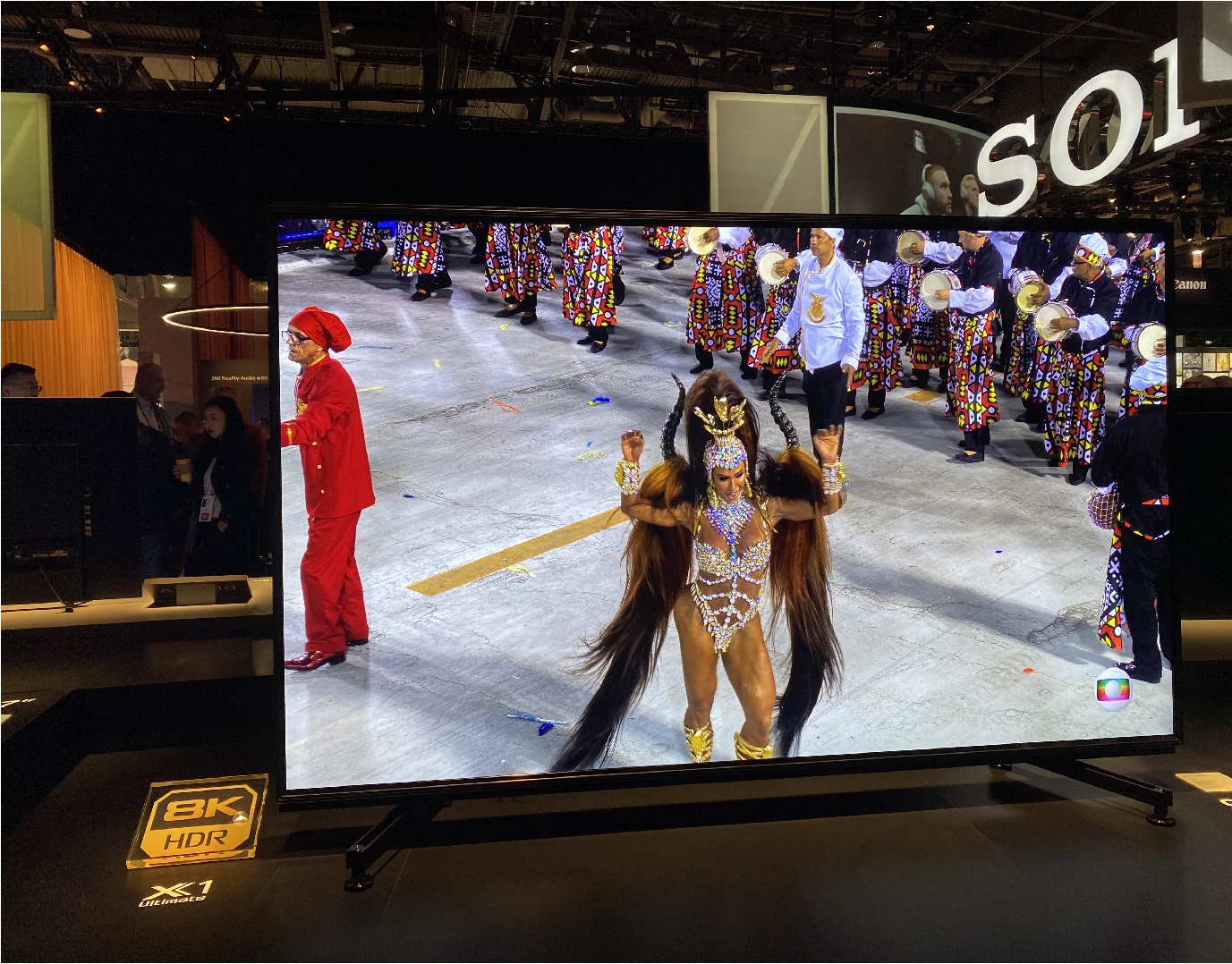 image of the new Sony Z8H TV model