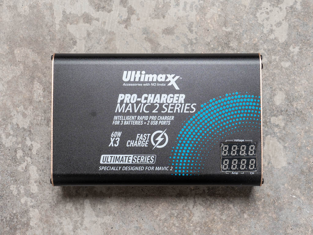 A photo of the Ultimaxx Mavic 2 rapid charger