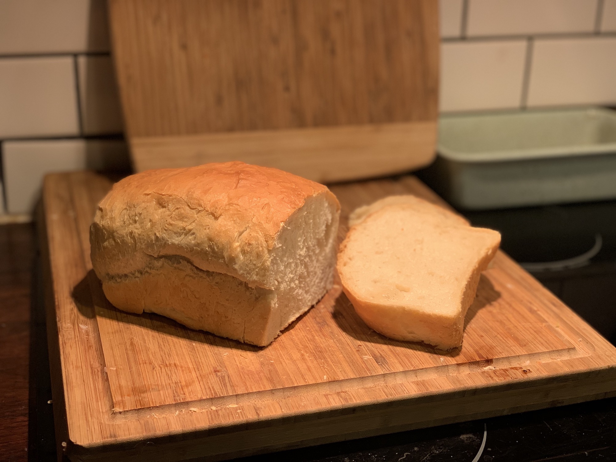 Baking bread in Cuisinart AirFryer Toaster Oven