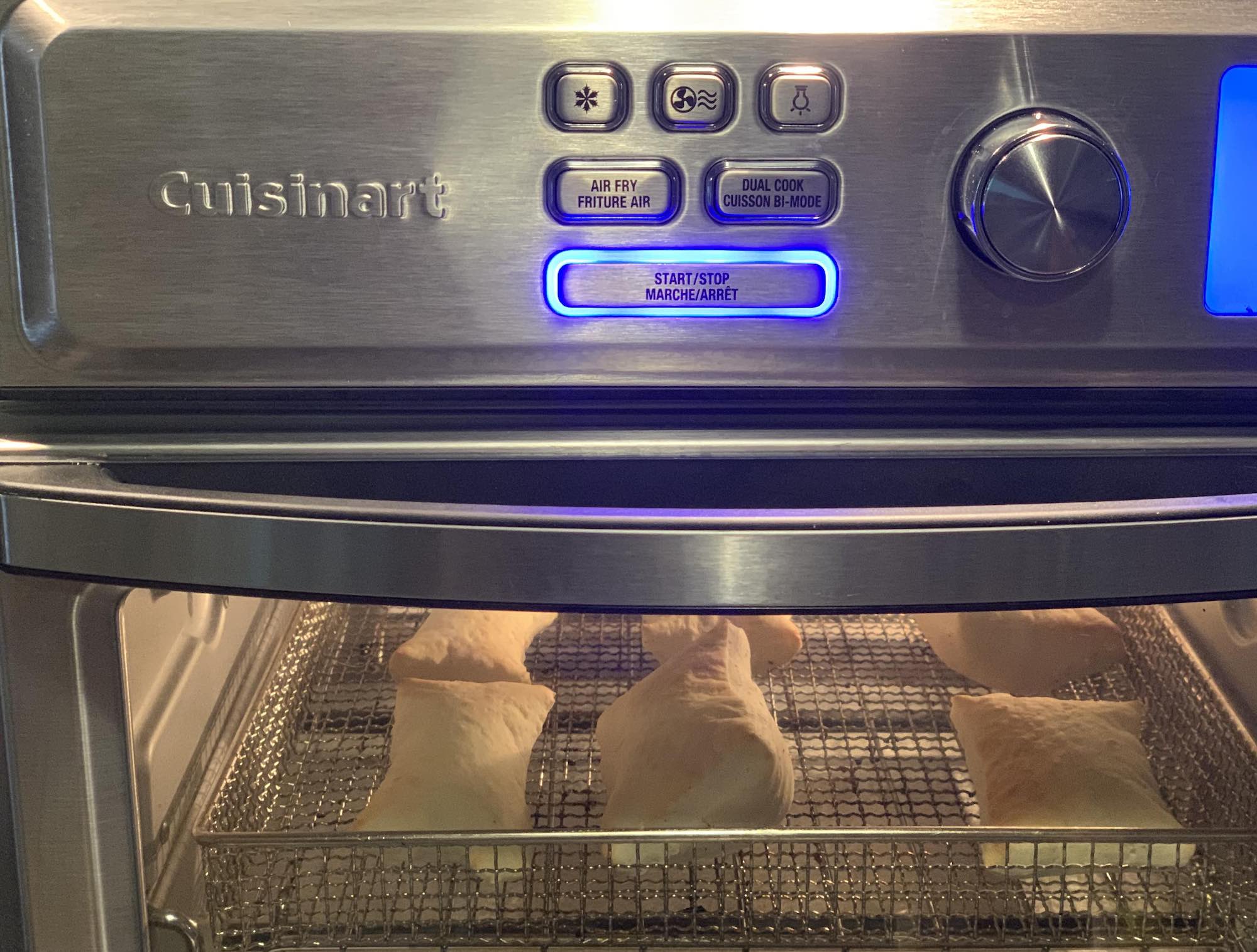 Making Sopapilla in the Cuisinart AirFryer Toaster Oven