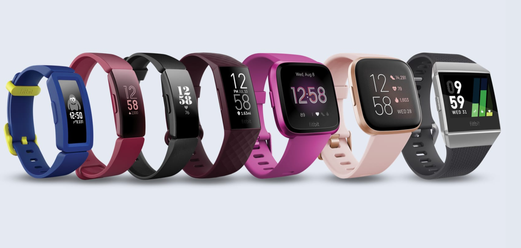 difference between fitbit smartwatch and fitness tracker