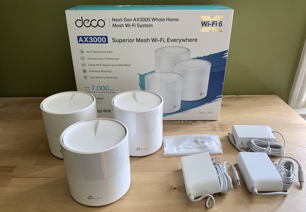 TP-Link Deco X60 next-gen whole home mesh Wi-Fi 6 system review