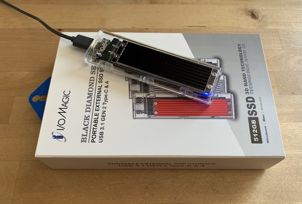 I/O Magic Black Diamond Series portable SSD review