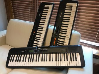 Three keyboards from the Casiotone Series