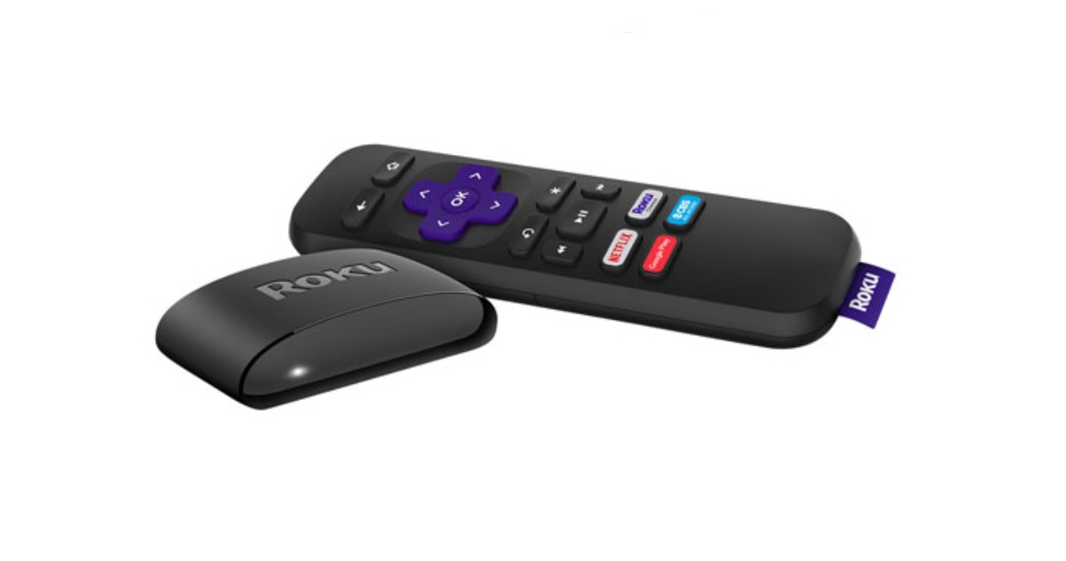 Image of the Roku Streaming Stick with remote control