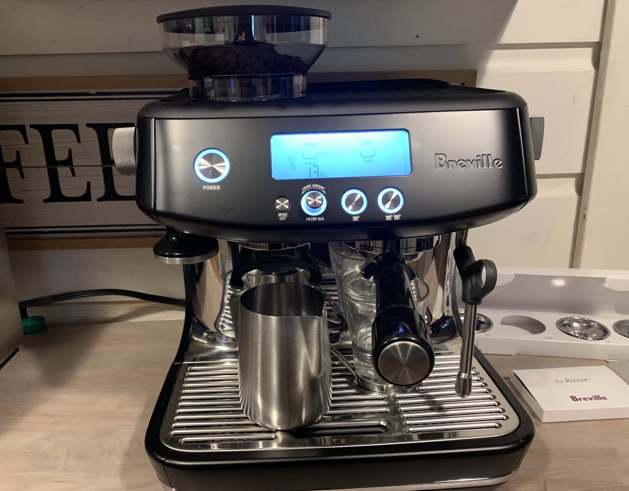 Breville barista pro espresso machine
