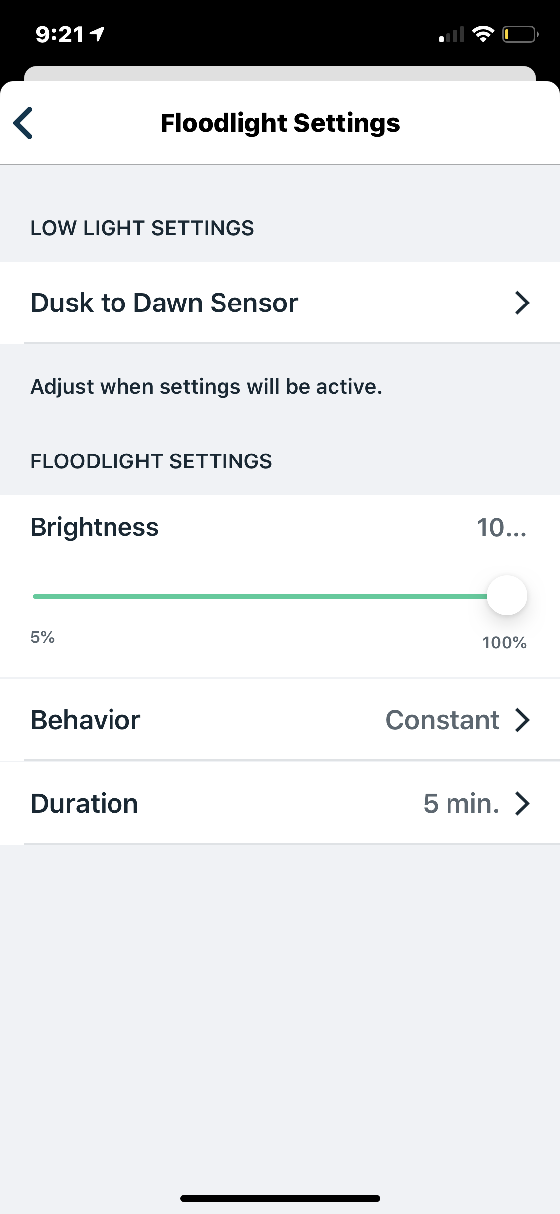 Arlo Pro 3 Floodlight app