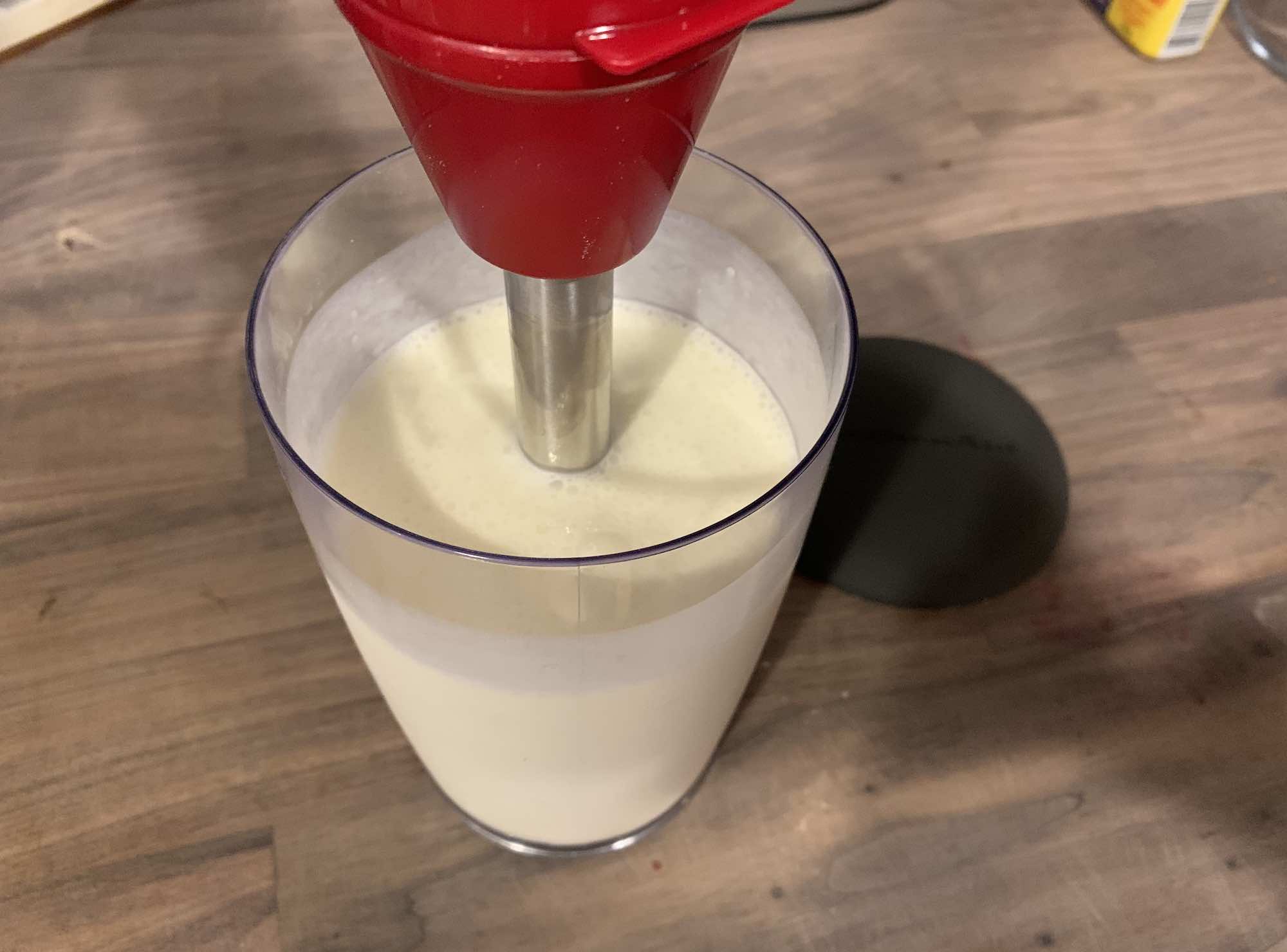 KitchenAid Cordless blender whip cream