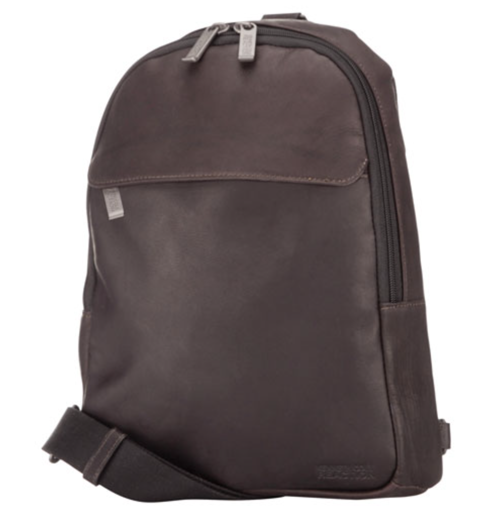 Leather Sling Backpack 