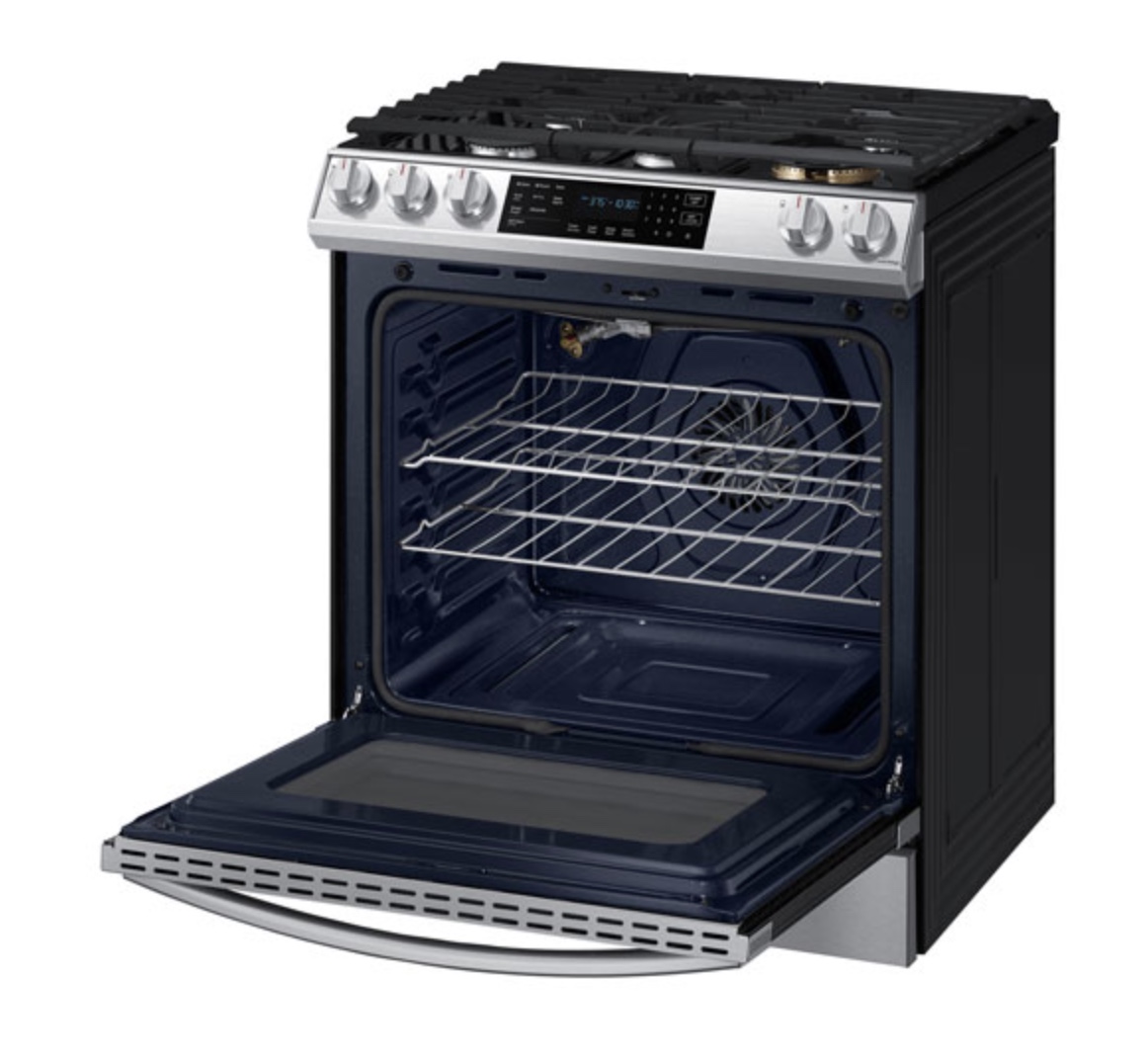 oven range with air fry