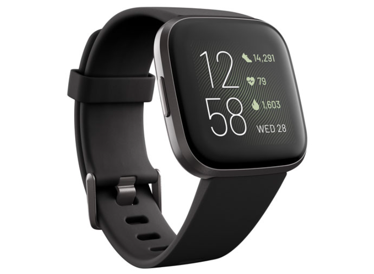 The Fitbit Versa 2 Smartwatch in black