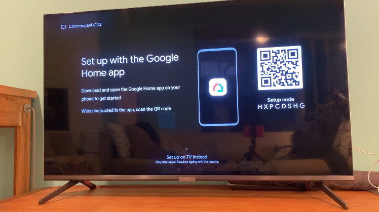 chromeccast with google tv, set up, how to