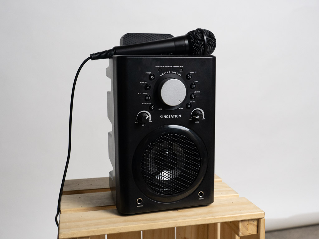 A photo of the Singsation Classic karaoke machine