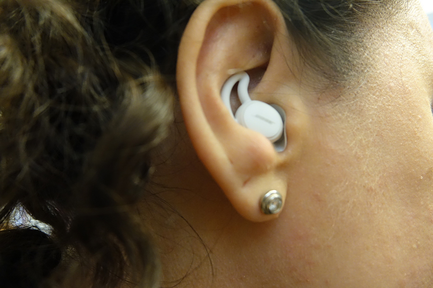 Bose Sleepbuds II in ear close-up