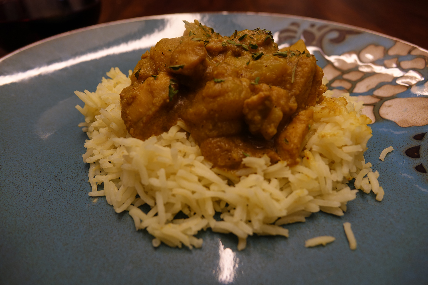 Curry Chicken final dish