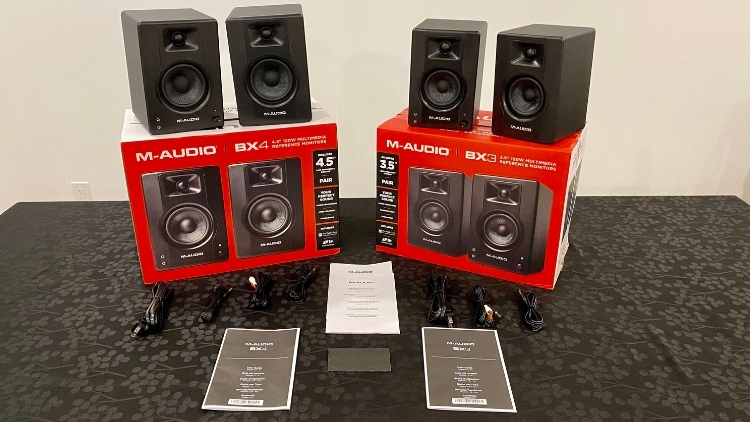 M-Audio BX3 and BX4 Unboxed