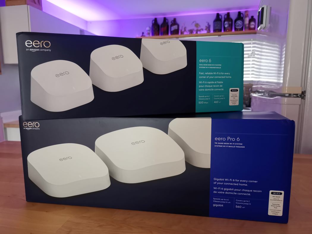 1 eero 6 router + 2 eero 6 extenders Introducing  eero 6 dual-band mesh Wi-Fi 6 system with built-in Zigbee smart home hub