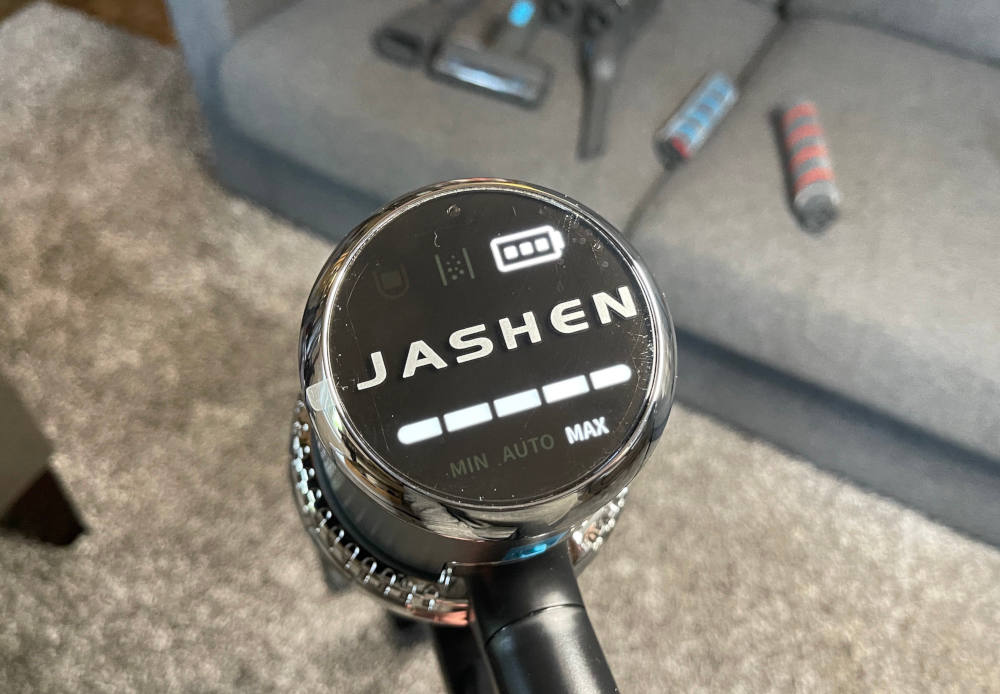 Jashen battery indicator stick vacuum