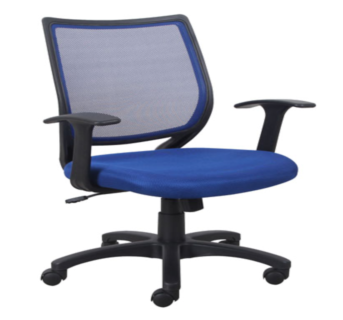 Office desk chair blue