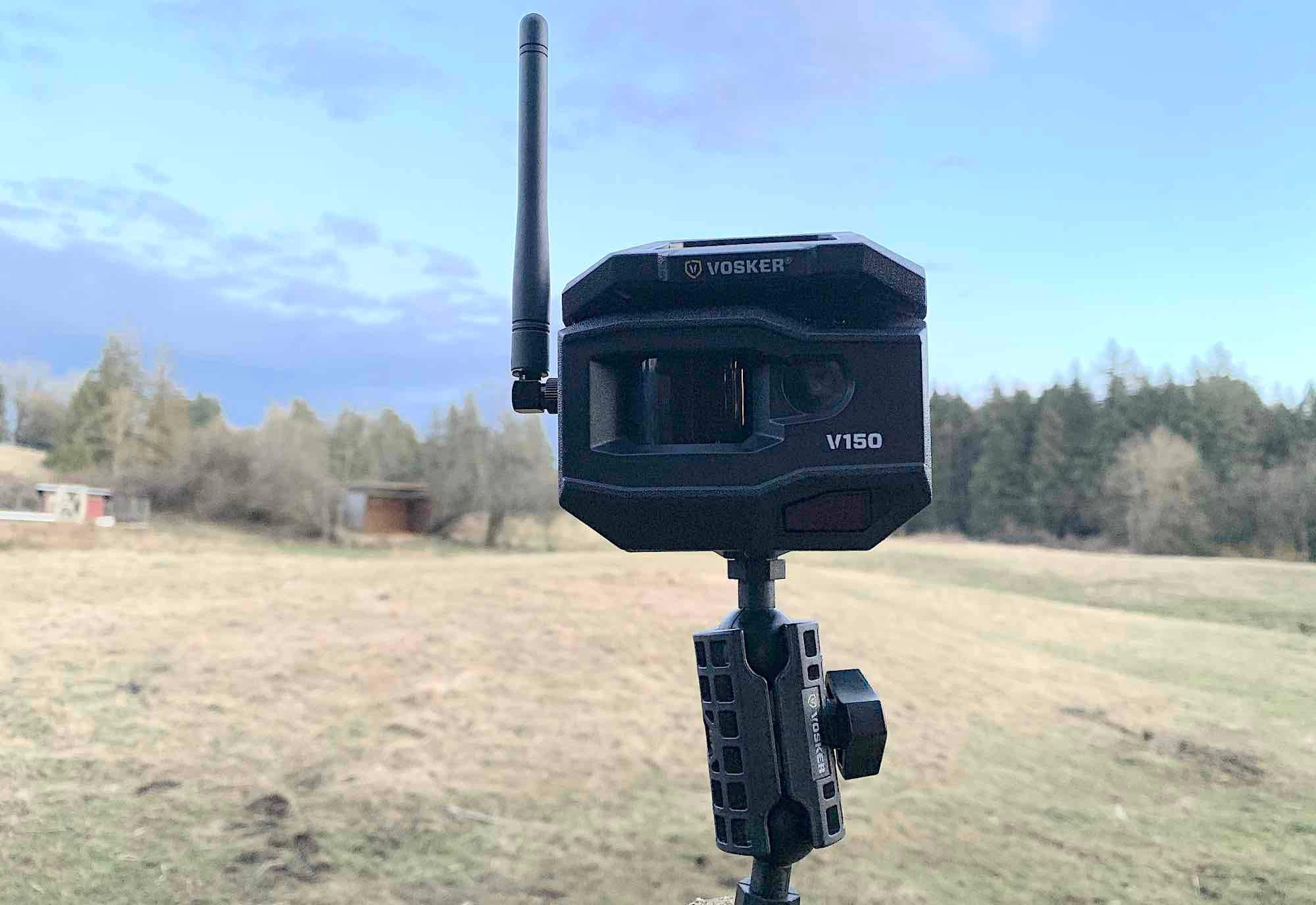 Обзор беспроводной камеры безопасности Vosker V150 lte