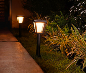 Philips Hue Econic LED Outdoor Pathway Light Base Kit