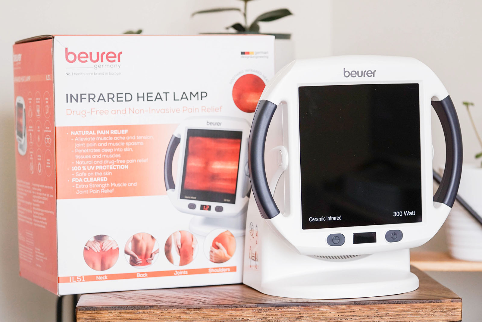 Beurer heat lamp, sun light review 6
