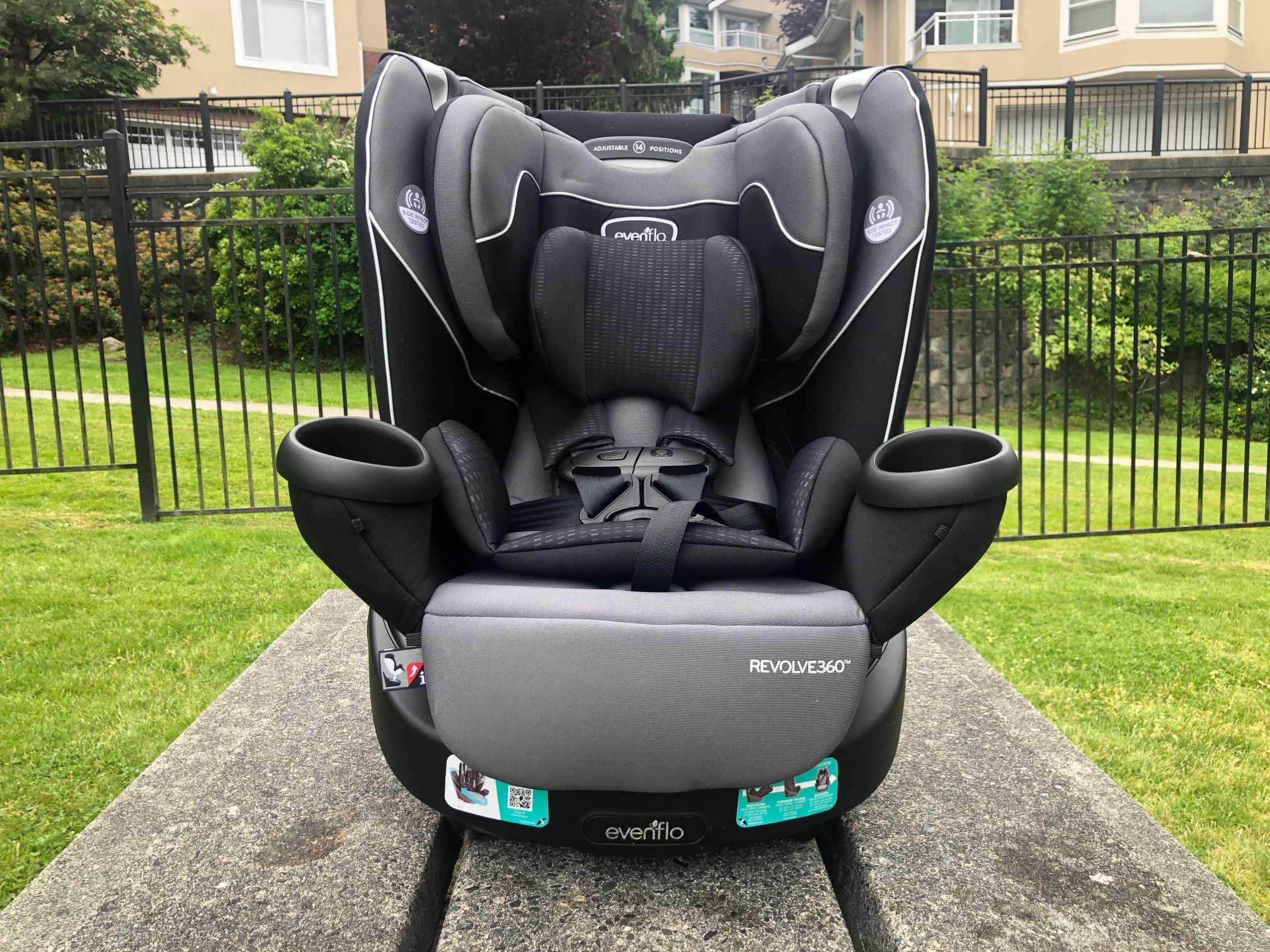 Evenflo Revolve 360 allinone car seat review Best Buy Blog