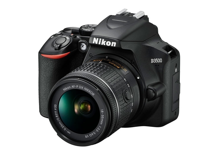 A photo of the Nikon D3500