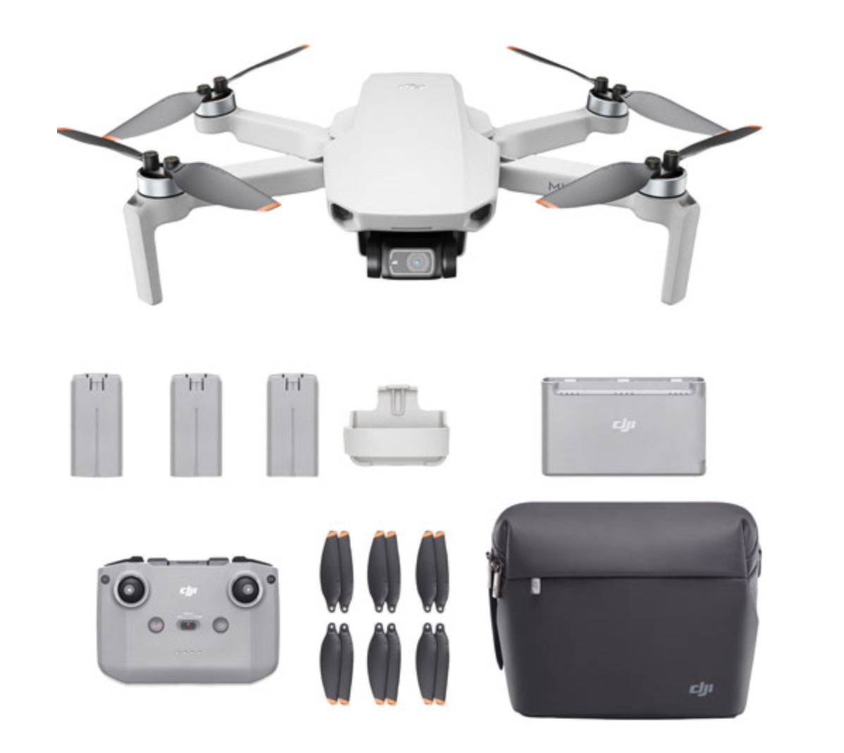 DJI mini quadcopter drone