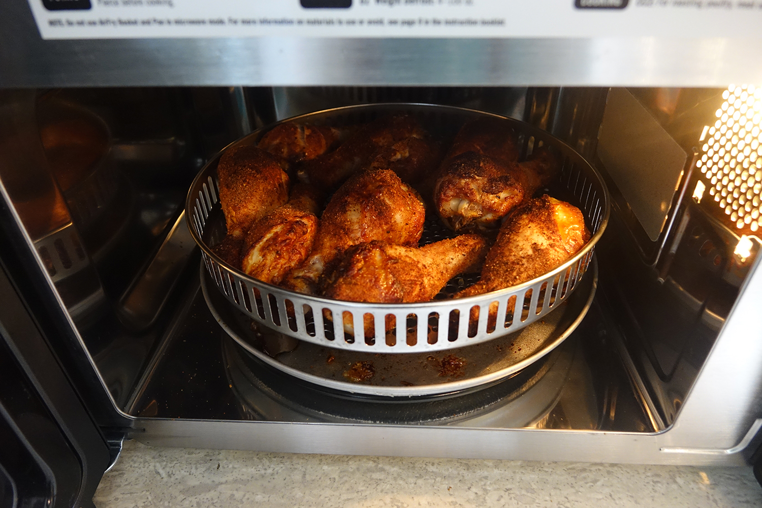 Cuisinart 3-in-1 microwave oven chicken drumsticks