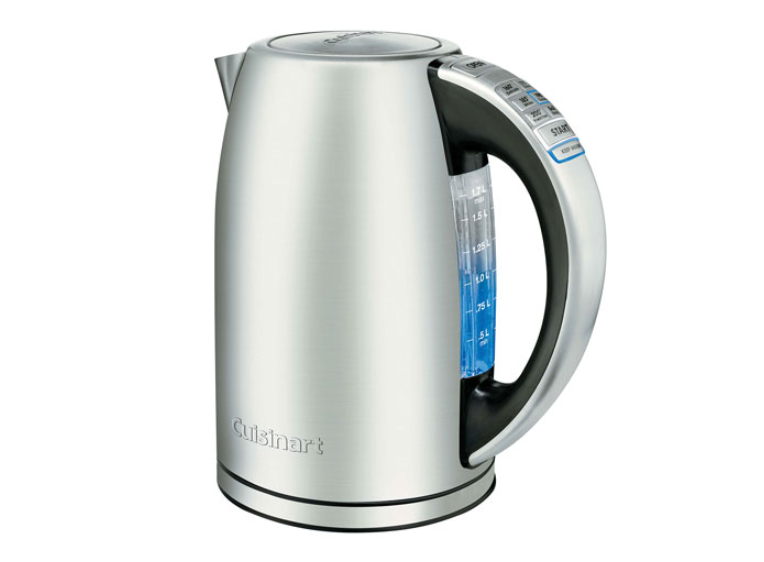 An electric kettle from Cuisinart.