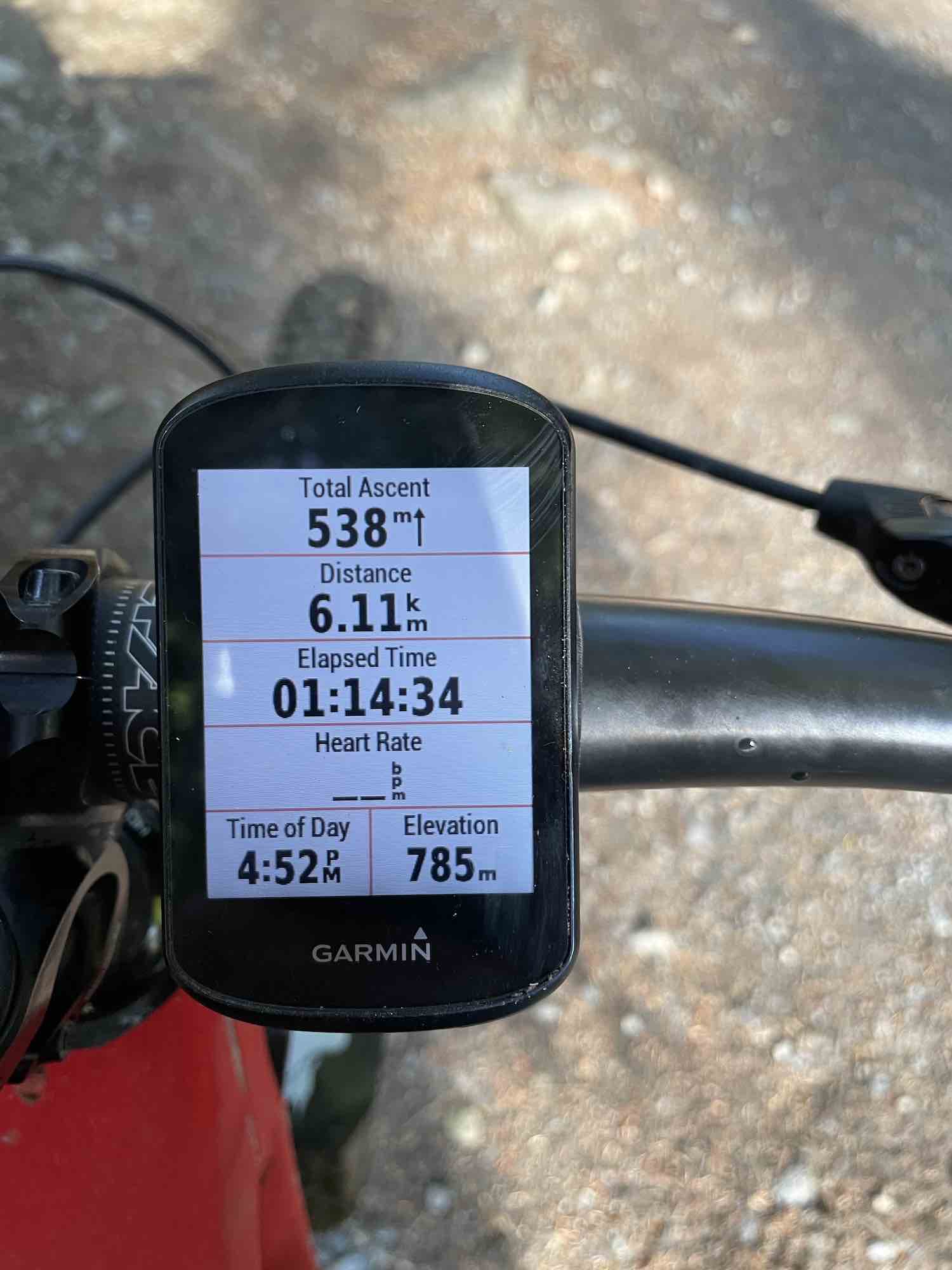 Garmin 530 GPS cycling computer