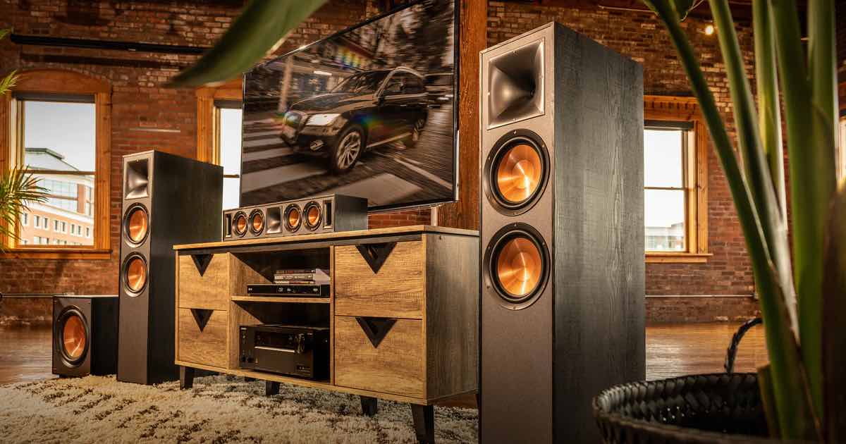 Klipsch speakers home theatre audio