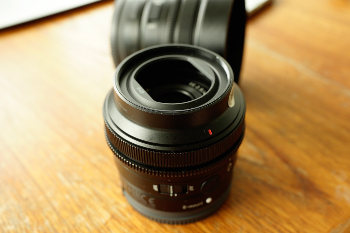 A photo of the Sony FE 40mm f/2.5 G lens