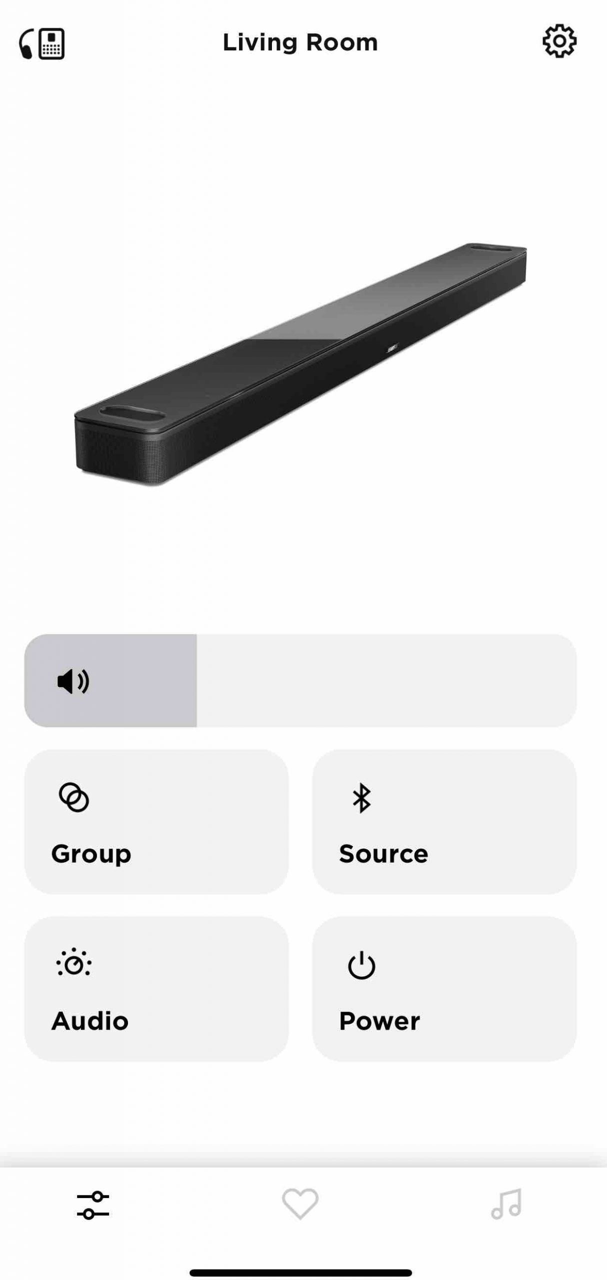 Bose Smart Soundbar 900 app